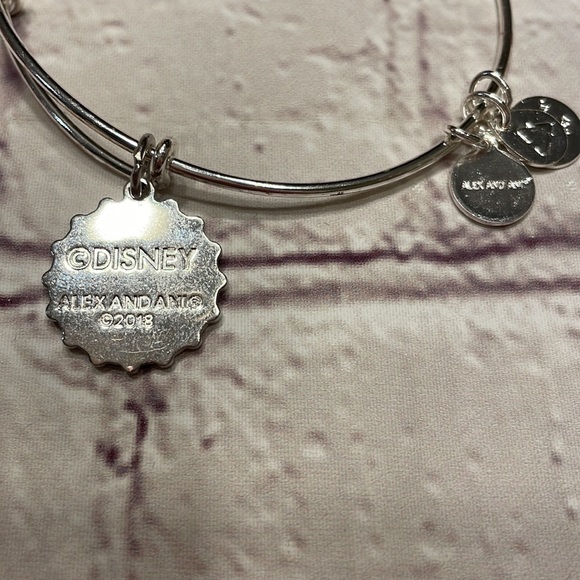 NWOT Alex and Ani Disney’s Up “Grape Soda Pin” Charm Bracelet - Picture 3 of 3